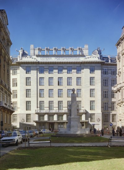 Banca Postale di Risparmio, 1904-06 da Otto Wagner